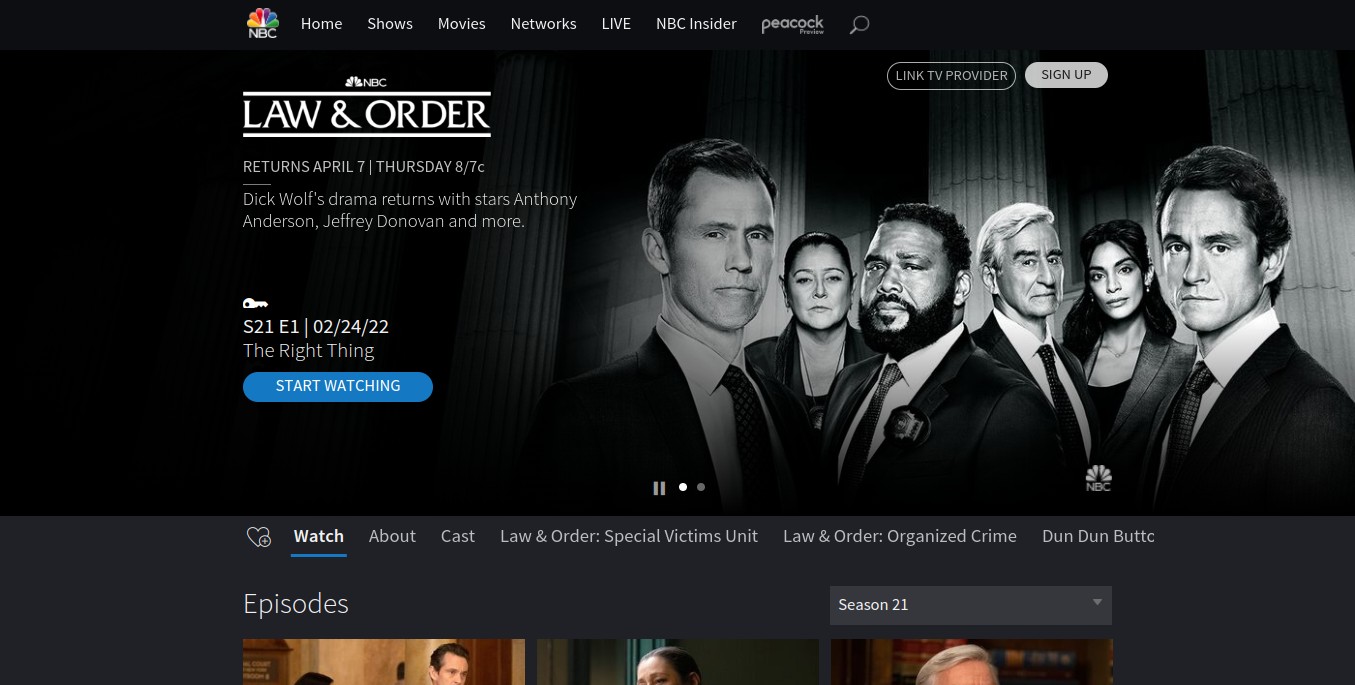 Law & Order Season 21 Episode 6 Release Date
